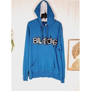 Vintage BillaBong Men's Pullover Hoodie Sweater XXL Turquois